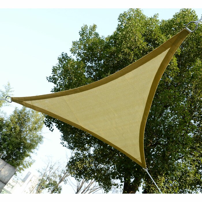 Outsunny 16'4" Triangle Shade Sail | Wayfair.ca